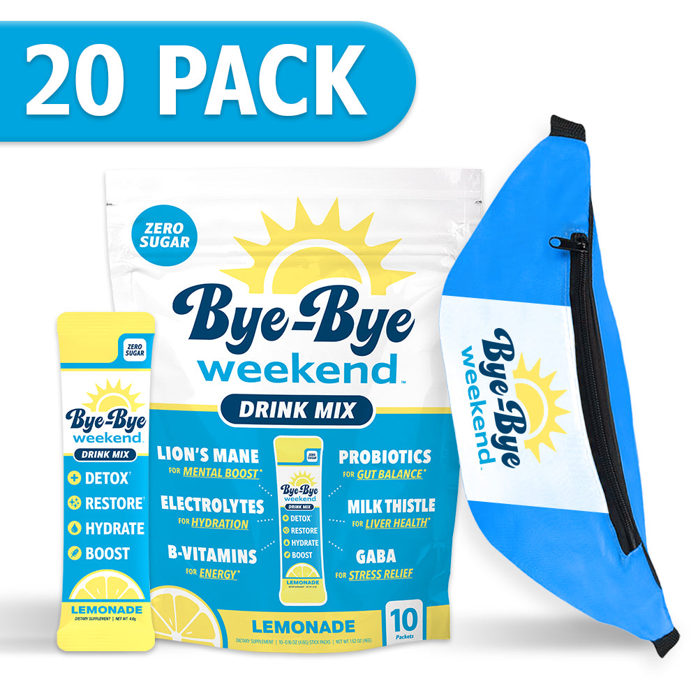Bye-Bye Weekend Bundle - 20 Pack + Fanny Pack