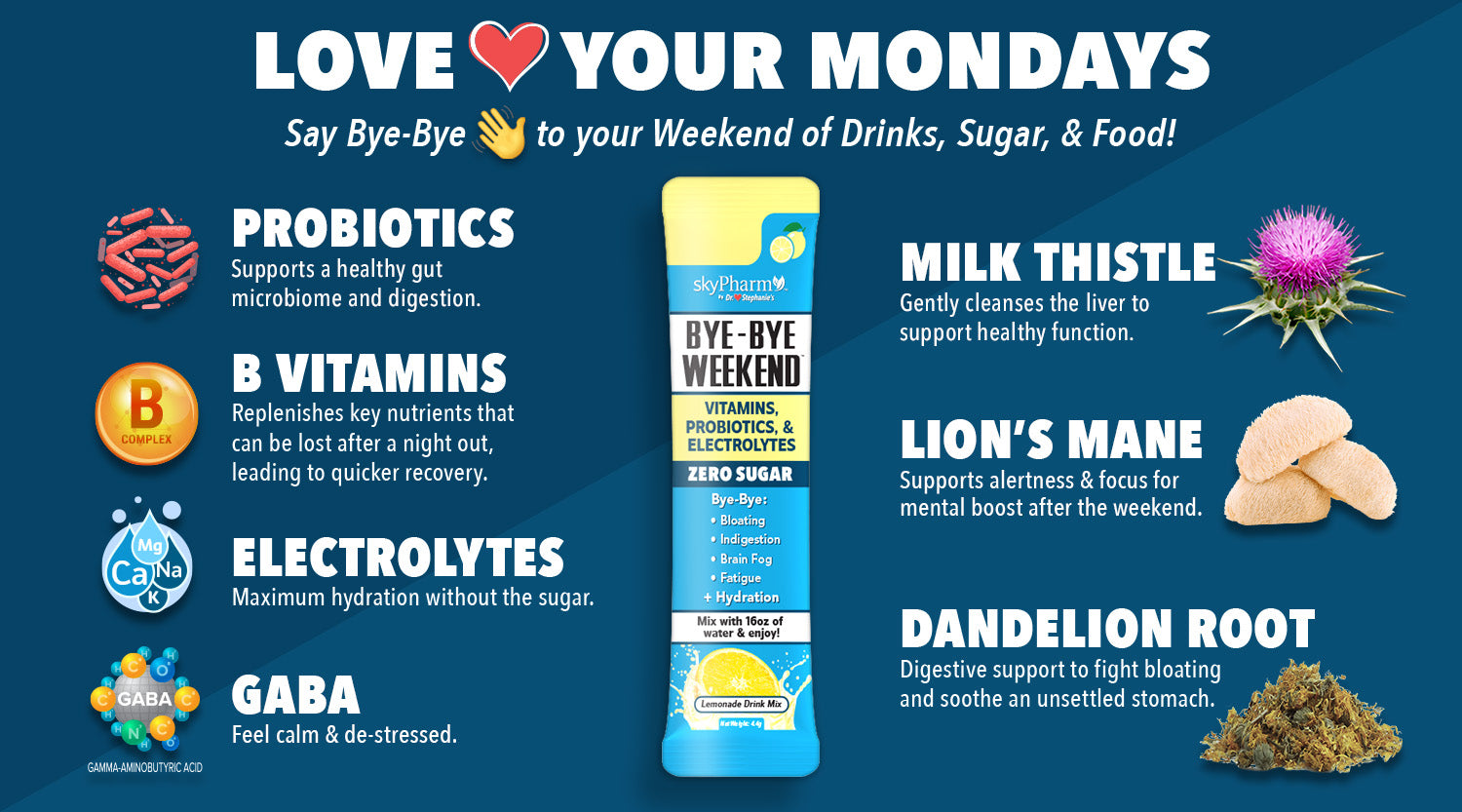 Bye-Bye Weekend Drink Mix – Bye Bye Weekend